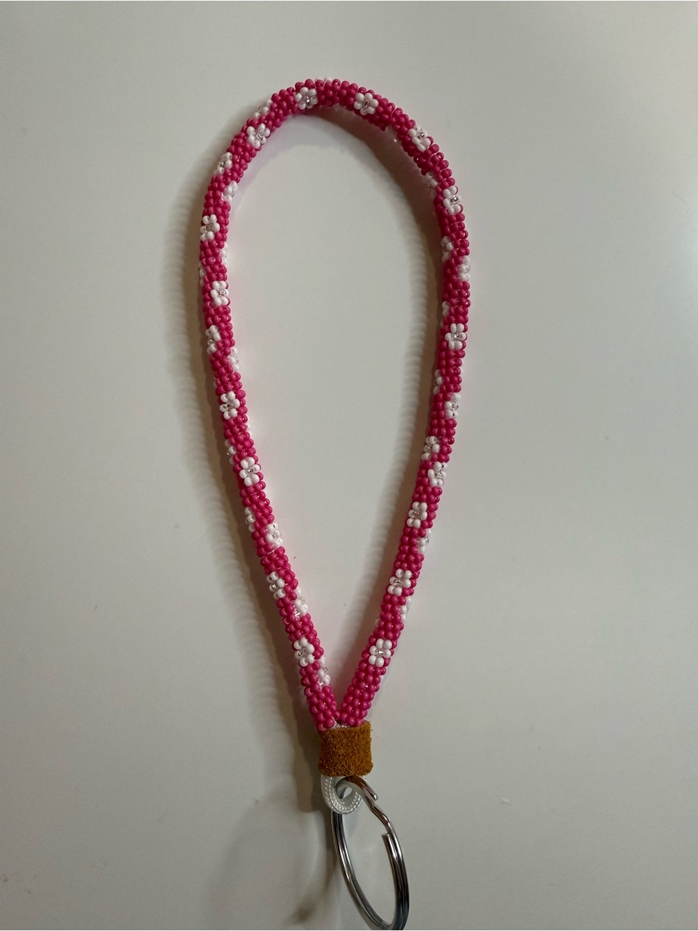 Beaded keychain